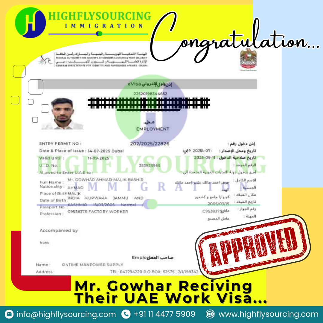 Image of Client Visa